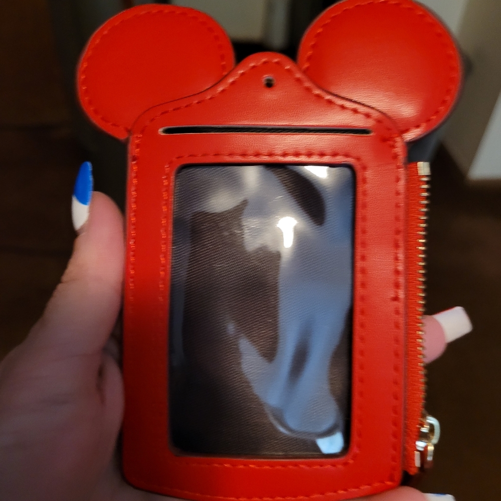 Mickey/Minnie ears small wallet